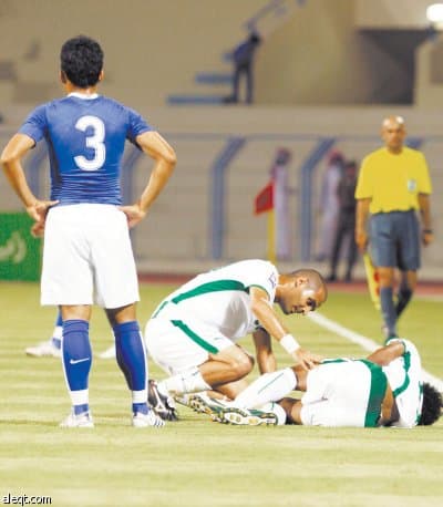 ضربة موجعة للأخضر .. رباط هزازي ينقطع