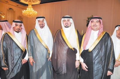 أسرتا الحكير والكريديس تحتفلان ببدر