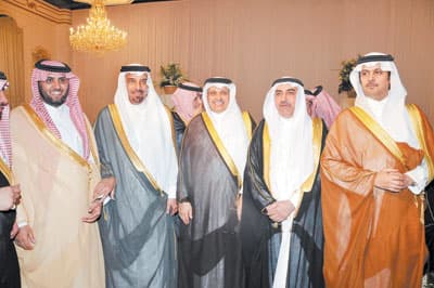 أسرتا الحكير والكريديس تحتفلان ببدر