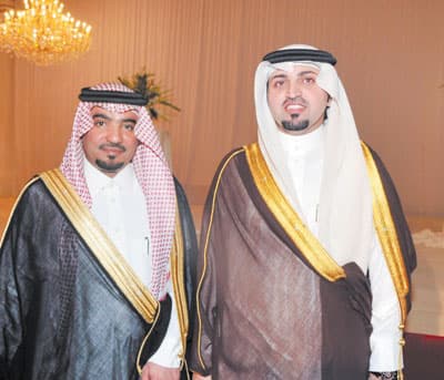 أسرتا الحكير والكريديس تحتفلان ببدر