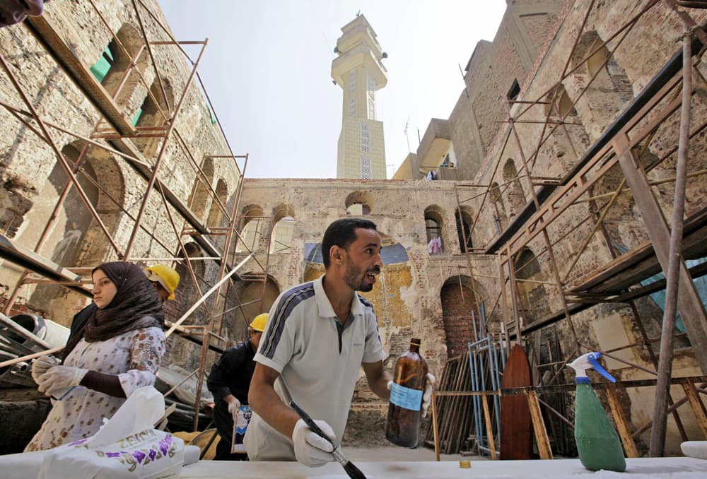 إحياء وترميم معبد بن ميمون طبيب صلاح الدين الايوبي