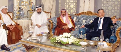 الحديثي يحتفي بمستشار وزير الخارجية القرغيزستاني