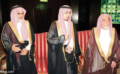 الربيعة يزف كريمته إلى الموسى