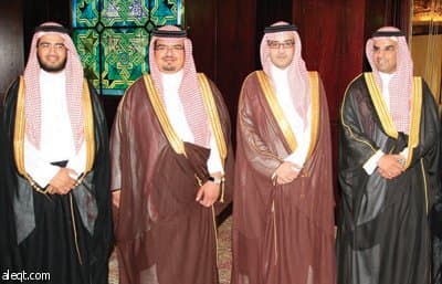 الربيعة يزف كريمته إلى الموسى