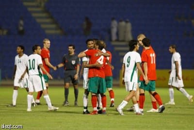 الأخضر يتعادل مع بلاروسيا