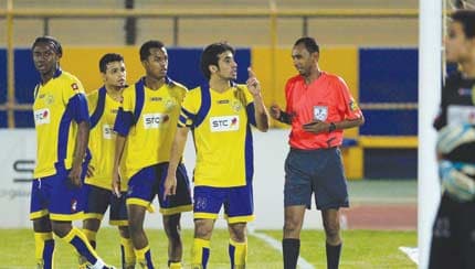 الناصر: جزائية الشباب شوهت تفوق عباس