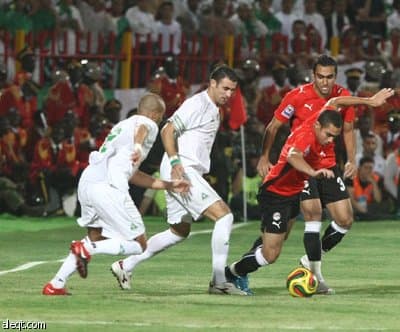 مبارة مصر والجزائر ... الجزائريون يحسمون الجولة الأخيرة لمصلحتهم ويمثلون العرب في كأس العالم