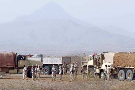 جبل دخان يشهد ترقية ضابط سعودي .. ومركز إعلامي في الحدود