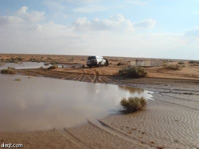 أهالي رفحاء يقضون عطلة العيد في المخيمات البرية