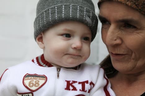 آيات وأحاديث تظهر وتختفي على جلد رضيع روسي في داغستان