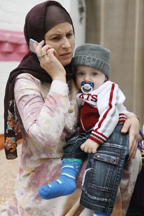 آيات وأحاديث تظهر وتختفي على جلد رضيع روسي في داغستان