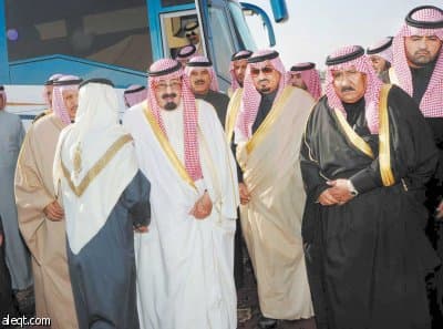 خادم الحرمين الشريفين يقضي عدة أيام في روضة خريم