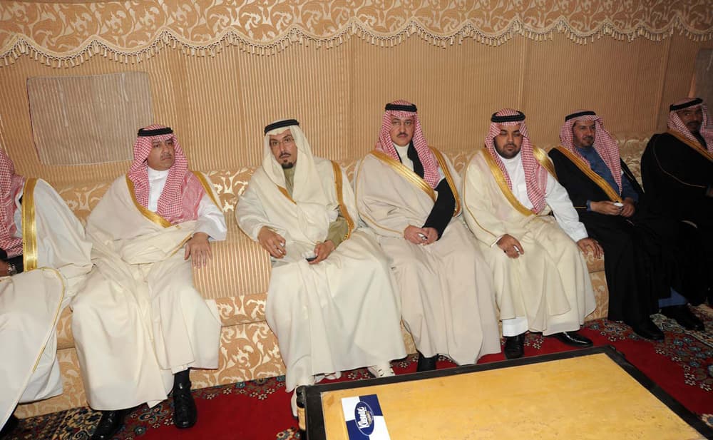 خادم الحرمين الشريفين الملك عبدالله بن عبد العزيز يصل روضة خريم