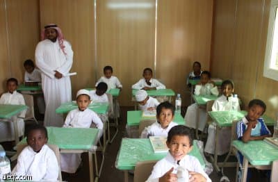 ربع مليون طالب في جازان .. 400 في مخيم الخوبة