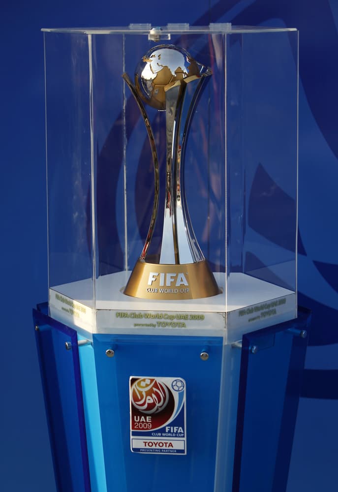 كأس العالم للأندية الذي سيقام في أبو ظبي يتم عرضه في دبي.