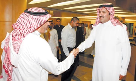المجموعة السعودية للأبحاث والتسويق تقيم حفل معايدة لموظفيها