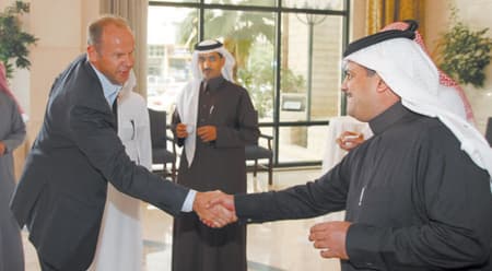 المجموعة السعودية للأبحاث والتسويق تقيم حفل معايدة لموظفيها