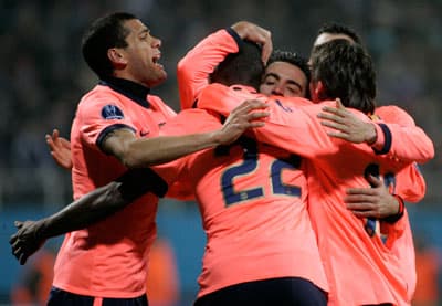 برشلونة والانتر يتأهلان لدور الستة عشر من دوري أبطال أوروبا