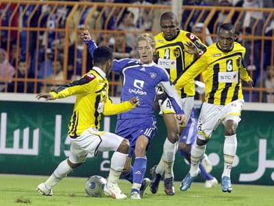 الزعيم يحتفل بخماسية في مرمى الاتحاد