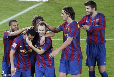 برشلونة في نهائي كأس العالم للأندية بفوزه على أتلانتي 3-1