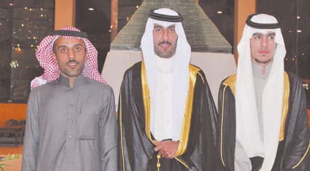 المديني يحتفل بزفاف ابنه فهد