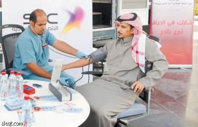 «الاتصالات السعودية» تنظم حملة تبرع بالدم للمرابطين على الحدود