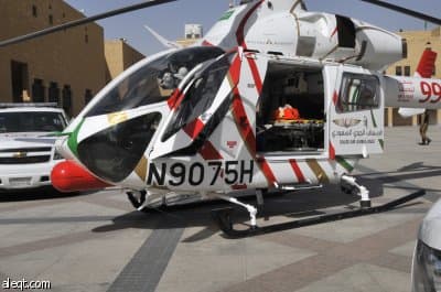 الأمير سلمان يدشن خدمة الإسعاف الطائر
