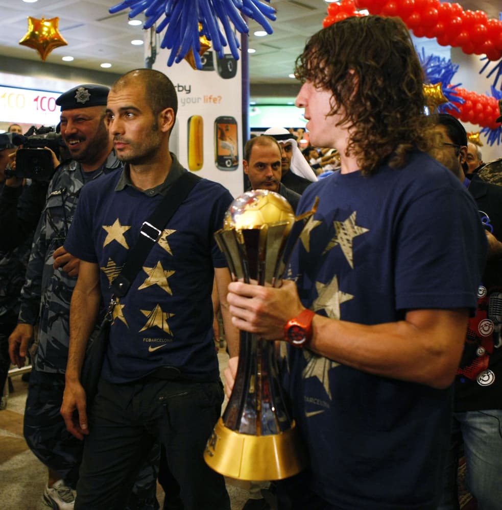 تعادل تاريخي لكاظمة مع برشلونة 1-1
