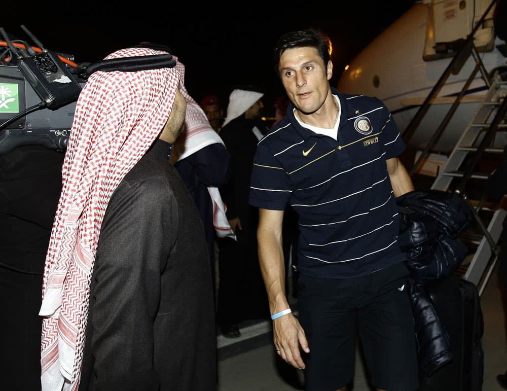 انترميلان يصل الرياض.. والتمياط يكرَّم بمشجعيه