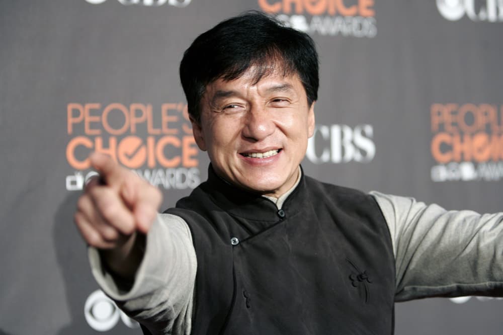 الممثل جاكي تشان يحضر حفل توزيع  جوائز "اختيار الشعب - People's Choice Awards "  في لوس انجليس.