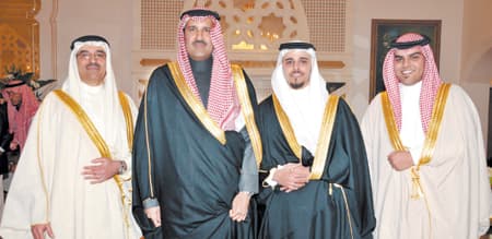 أسرتا الجمعة والخويطر تحتفلان بـ «راكان»