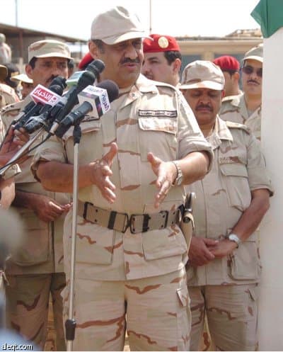 خالد بن سلطان:حصيلة المواجهات 73 شهيدا و 21 مفقودا.. ولم ولن نتفاوض مع مخربين