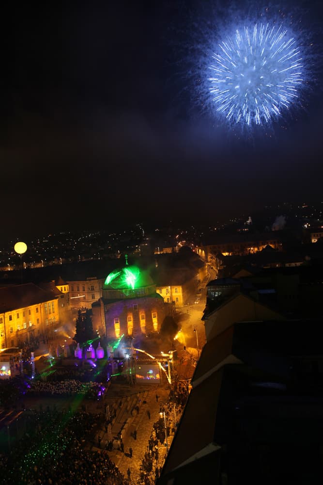 حفل افتتاح "بيكس 2010" الحدث الثقافي السنوي الذي يقام في العاصمة الهنغارية.