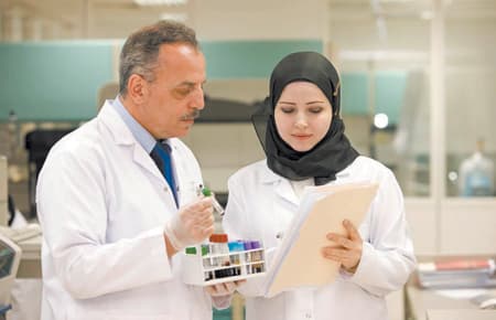 فحص PCR الأول من نوعه في القطاع الصحي في المنطقة