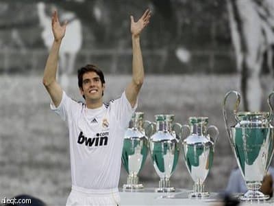 كاكا نجم الميرنغي ريال مدريد يعتقد انه يتحسن مع المباريات