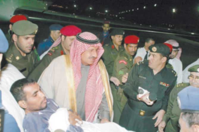 وصول أول أسير سعودي من اليمن