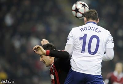 دوري أبطال أوروبا.. رأس روني تمنح المان الفوز على الميلان وتسديدة ماكون تهدي ليون الفوز على الريال