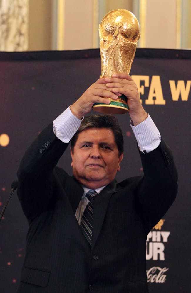 كأس العالم لكرة القدم تصل إلى بيرو