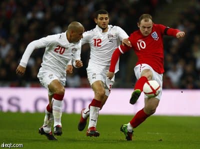 مصر تخسر من انجلترا بثلاثية في مباراة ودية