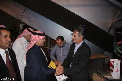 فنان العرب يزور معرض "عين رأت"