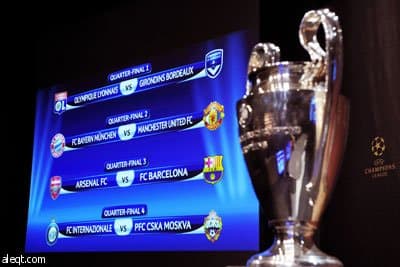 سحب قرعتي الدور ربع النهائي لدوري أبطال أوروبا والدوري الأوروبي في نيون السويسرية