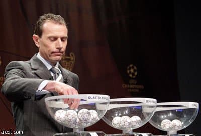 سحب قرعتي الدور ربع النهائي لدوري أبطال أوروبا والدوري الأوروبي في نيون السويسرية