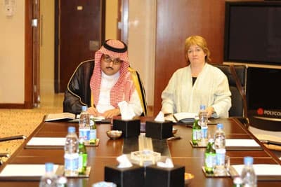 الأمير عبدالعزيز بن احمد يشارك في اجتماعات مجلس الأمناء للوكالة الدولية لمكافحة العمى