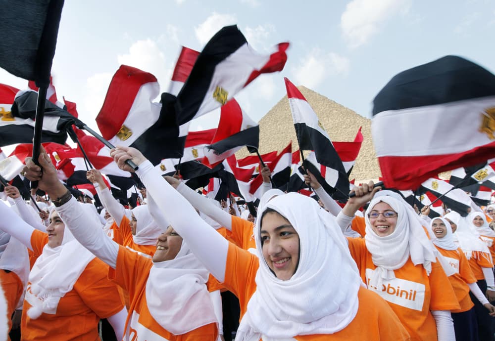 5000 طفل مصري يسجلون رقما قياسيا لبلادهم في موسوعة جينيس