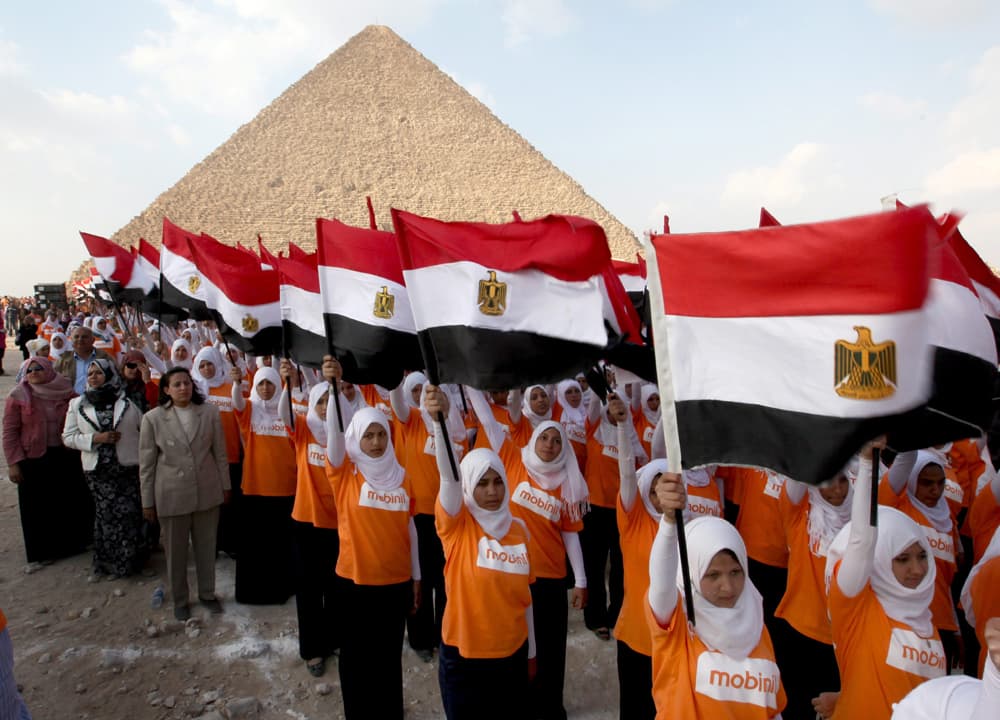 5000 طفل مصري يسجلون رقما قياسيا لبلادهم في موسوعة جينيس