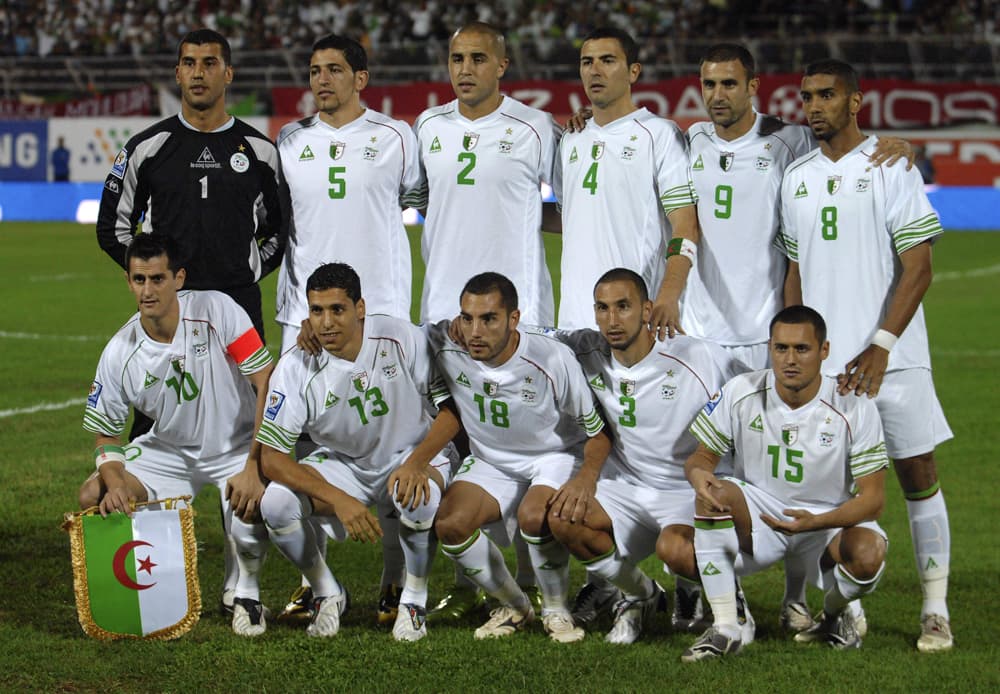 صور لبعض المنتخبات المشاركة في كأس العالم 2010 في جنوب إفريقيا.