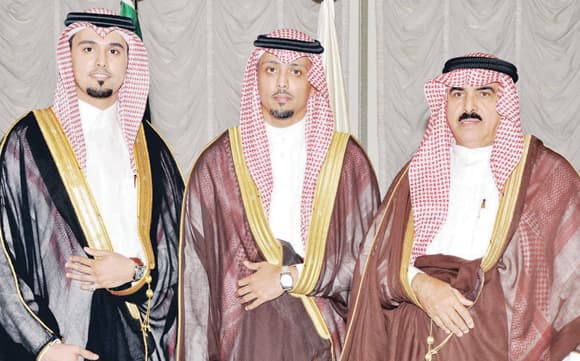 المعجل والمديهيم يحتفلان بـ «هاني»