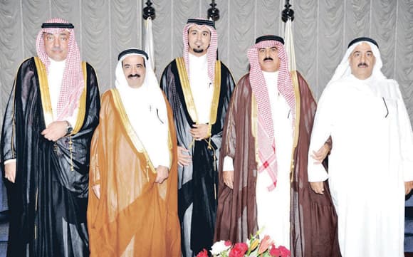 المعجل والمديهيم يحتفلان بـ «هاني»