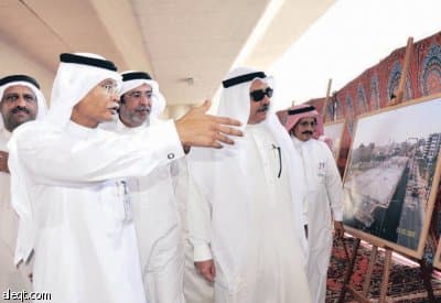 أمين جدة يدشن جسر تقاطع طريق الملك فهد مع غرناطة