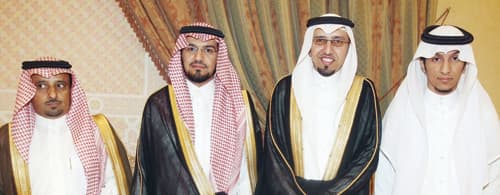 الحقباني يحتفلون بتركي